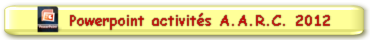 Powerpoint activités A.A.R.C. 2012